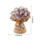 thumbnail image 3 of Ramo de cristal de resina hecho a mano | Rosa de mano de grava de cristal natural y resina epoxi | Regalo de San Valentín para ella, decoración de escritorio para el hogar y la oficina, 3 of 6
