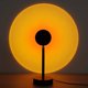 thumbnail image 1 of puesta de sol con hojas de hiedra artificial y controlada por aplicación, lámpara de puesta de sol de ambiente, lámpara de proyector para decoraciones de fiesta de cumpleaños de dormitorio interior, 1 of 5