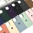 thumbnail image 3 of Fundas de silicona oficiales originales para iPhone 16 13 14 15 12 Pro Max funda para Apple iPhone 16Plus 16 14 15 13 12 Pro, 3 of 5