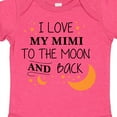 thumbnail image 4 of Inktastic I Love My Mimi to the Moon and Back Boys or Girls Baby Bodysuit, 4 of 5