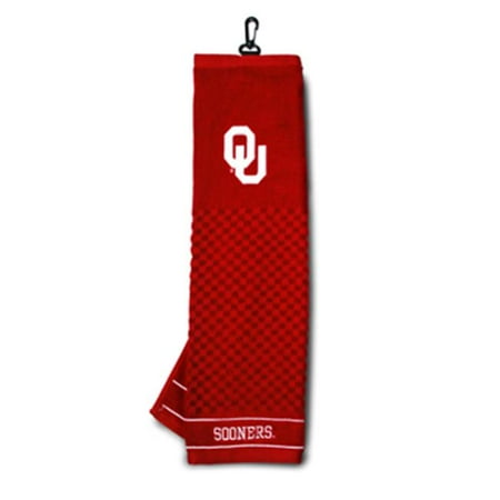 Team Golf NCAA Oklahoma Embroidered Golf Towel