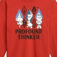 thumbnail image 3 of Frozen 2 - Profound Thinker - Toddler And Youth Long Sleeve Graphic T-Shirt, 3 of 5