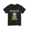 thumbnail image 3 of Unserious Sloth on Turtle Unisex Heavy Cotton Tee, 3 of 4