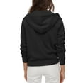 thumbnail image 2 of Ma Croix Womens Premium French Terry Zip Up Wrinkle Resistant Hoodie, 2 of 6