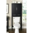thumbnail image 2 of Linon Hoover Spacesaver, Black, 2 Door Fronts, 2 Drawers, 2 of 2