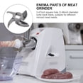 thumbnail image 4 of 1Ensemble Lame de Hachoir à Viande pour Farce de Saucisses 0.47 Pouce Trou Carré Outil en Acier Inoxydable Robuste, 4 of 9