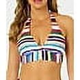 thumbnail image 4 of Anne Cole Womens Marilyn Striped Halter Multi Color Stripe M, 4 of 6