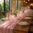 thumbnail image 7 of AUNVITO 20 x 30 ft Tulle Mesh Fabric Drape Curtain, Sheer Gauze Backdrop for Outdoor Wedding Party Arch Chair Decoration Home Decor, 1pc, 7 of 7