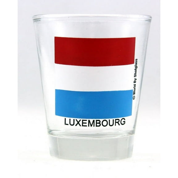 Luxembourg Flag Shot Glass