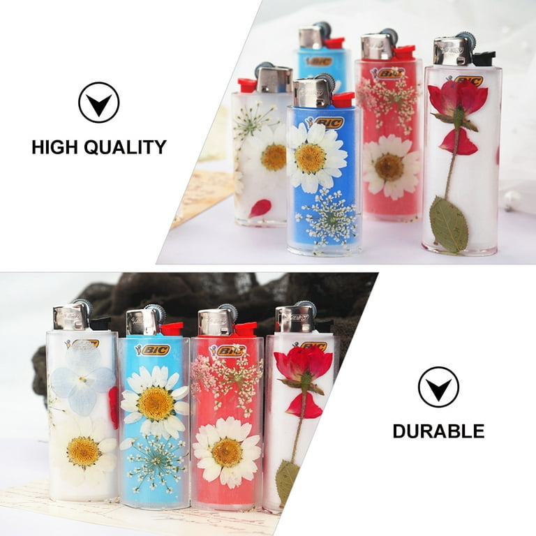 4pc Silicone Epoxy Resin Mold Lighter Cover Making Tool Mould Handmade DIY  Craft