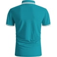 thumbnail image 4 of Geeksport Men's Polo Shirts Short Sleeve Performance Moisture Wicking Athletic Casual Collared Sports Golf T-Shirts, 4 of 8