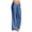 09-Blue, variant on Diufon White Linen Pants Women Summer Wide Leg Drawstring Waist Pant Casual Loose Boho Beach Trousers with Pockets