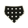thumbnail image 4 of Uptown Pups Reversible Bandana Classic (Medium, Black Houndstooth), 4 of 9