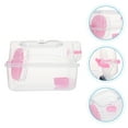 thumbnail image 3 of Raindrops Small Animal Carrier Cage - Portable Pet Carrier for Small Pets, , Hamsters, Guinea Pigs, 1 Set, 3 of 6