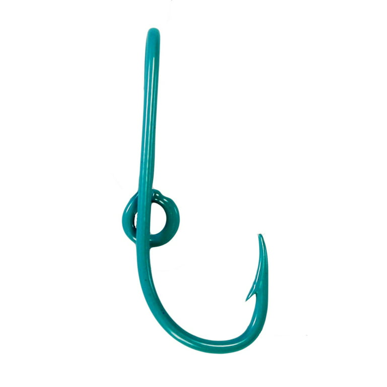 Eagle Claw Hat Hook Teal Fish hook for Hat Pin Tie Clasp or Money