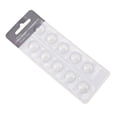 thumbnail image 1 of 10pcs  Domes,Double Vent Bass Dome Accessory Single Layer Double Vent Silicone Replacement Domes for MiniFit Transparent  Ear Tips Replacement Resound, 1 of 7