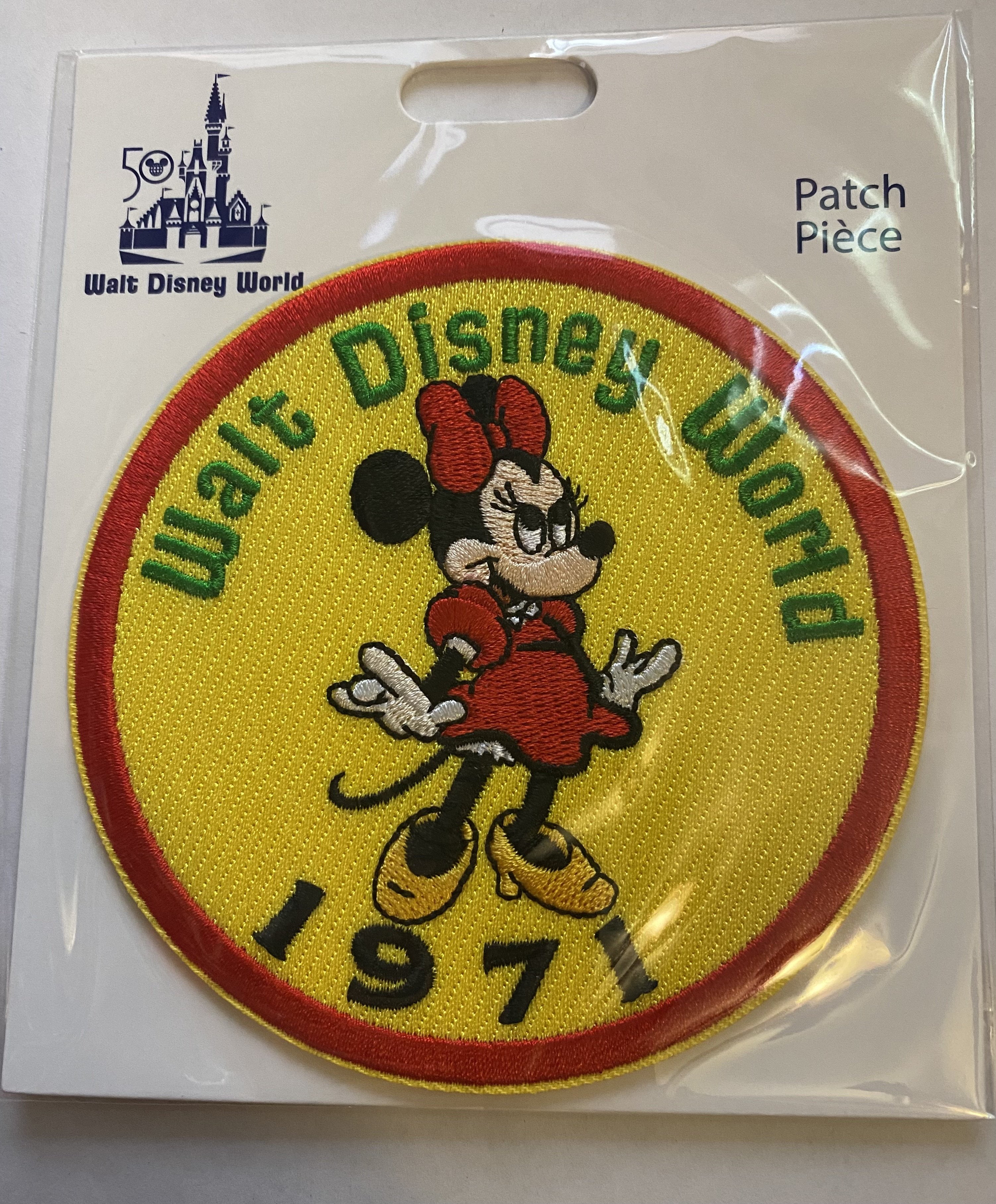 Disney Walt Disney World 50th Celebration Minnie Vault Patch New Sealed - Walmart.com