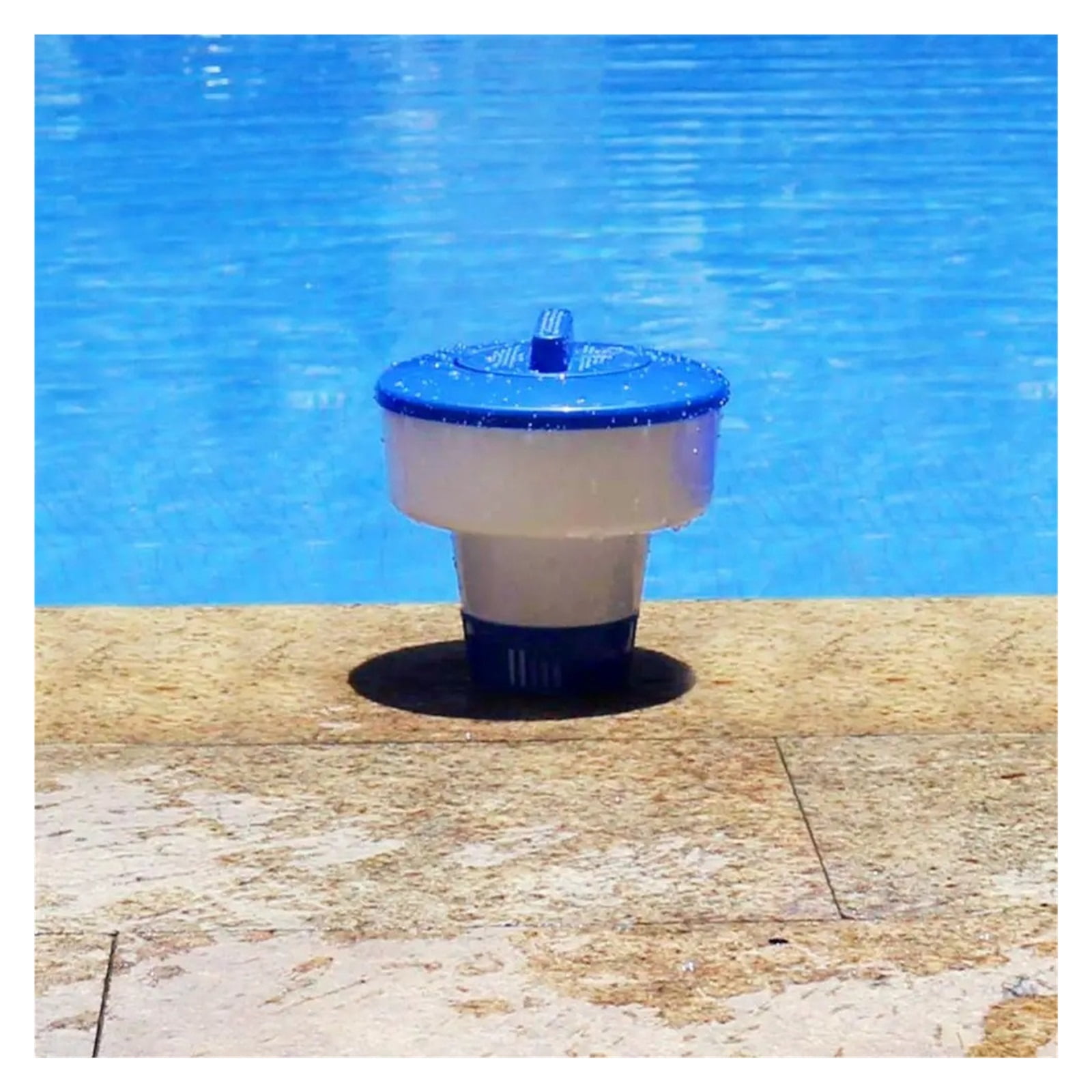Swimming Pool Floating Cup Containers for Pool Cleaning Chemicals Floating Sterilizer Effervescent ,Efficient Cleaning