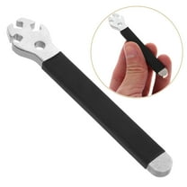 ELAYARD Multifunctional Bike Spoke Wrench Tool for Truing and Spoke Cap Installation Black