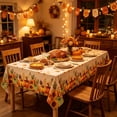 thumbnail image 5 of OCCOA 20 Piece Thanksgiving Disposable Tableware Set with Fall Pumpkin Design, Paper Plates Cups Napkins for Harvest Party Decoration, E, 5 of 6