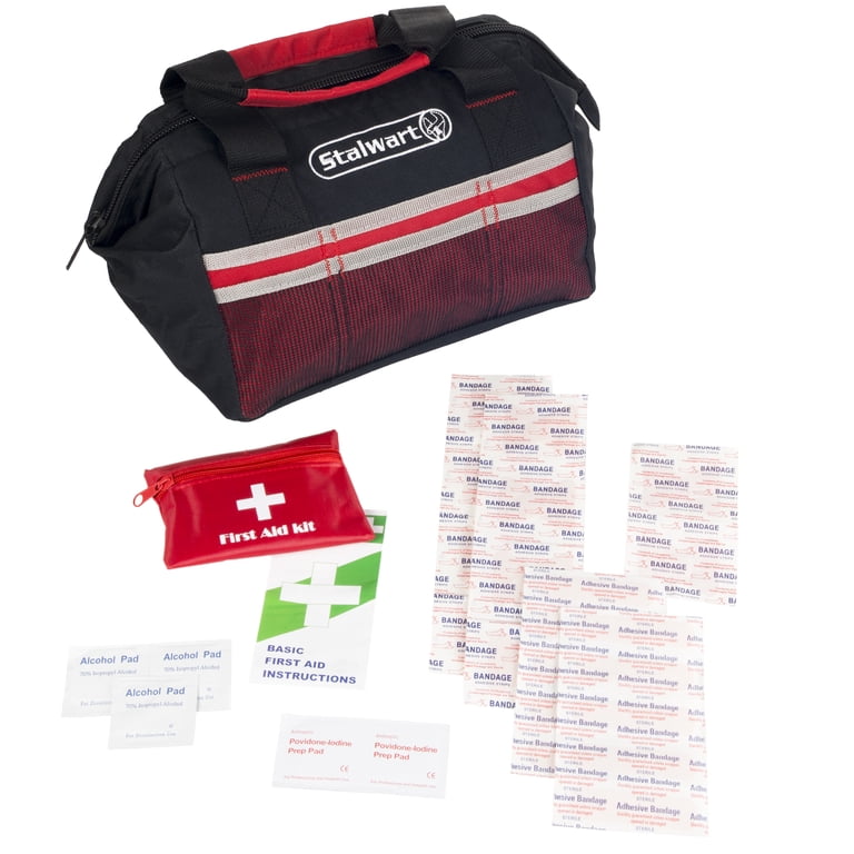 Stalwart 55-Piece Emergency Roadside Kit with Carry Bag photo 4
