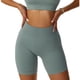 thumbnail image 3 of Pantalones cortos deportivos de manga corta de punto sin costuras, traje de yoga, traje de fitness, cuello en U, cuello cuadrado, traje de fitness sexy Zhivalor  BST3011203-3, 3 of 7