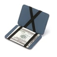 thumbnail image 3 of Ultra Thin PU Leather Women Men Magic Wallets Mini Coin Purses Short Business Credit Card Holder, 3 of 7
