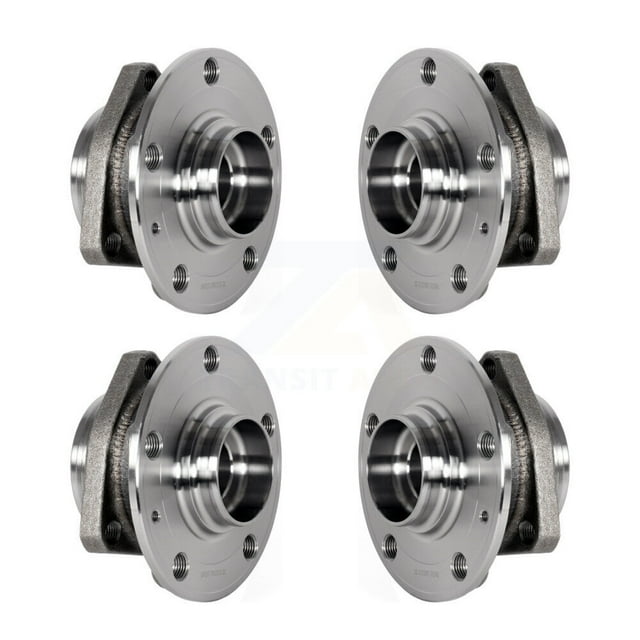 Kugel Front Rear Wheel Bearing & Hub Assembly Kit for Car Audi A3 Quattro S3 with 80mm Pilot Diameter - Left Right Side (Driver Passenger) K70-101824