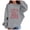 Grey, variant on Hoodies for Girls Graphic Letter Print Pullovers Tops Long Sleeve Casual Cute Pullover Tops H,Blue