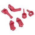 thumbnail image 5 of Red RC Car Steering Cup Rear Axle Cup C Hub Carrier Set for Rustler Stampede Slash 1/10 2WD, 5 of 5
