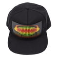 thumbnail image 2 of Gorra De Béisbol Con Luz LED Sonido Luminoso Sombrero Para El Festival Del Club De Fiesta Festival Performance Con Patrón Intermitente Ajuste Ajustable 57-62 Cm, 2 of 7