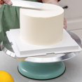 thumbnail image 4 of 10 Inch Revolving Cake Decorating Stand Professional Aluminum Alloy Cake Turntable for Home Cake Decorating Supplies Blue, 4 of 4