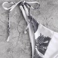 thumbnail image 5 of Gibobby Conjunto de Bañador Sexy Traje de baño Bandeau Set Traje de baño Ropa de playa Vendaje Mujeres Bikini brasileño Push-Up Trajes de baño Tankinis S(Blanco,M), 5 of 5