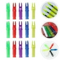 thumbnail image 3 of 15pcs Arrow Tail Protective Covers Plastic Arrow Nock Archery Accessories (Random Color), 3 of 8