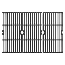 Grill Grates for Charbroil Advantage 4 Burner 463343015 463344015 463344116, Advantage 2 Coal Parts 463340516 Gas Grill, G467-0002-W1 Cast Iron Cooking Grids for Tru Infrared 463336016, 16 15/16"
