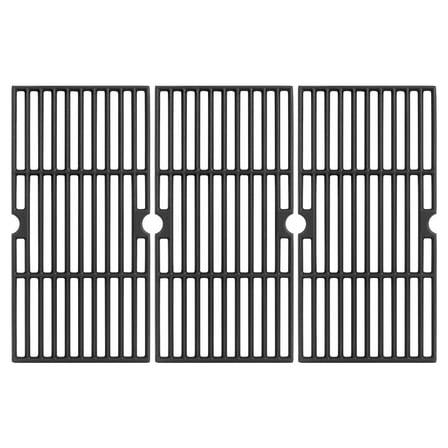 Grill Grates for Charbroil Advantage 4 Burner 463343015 463344015 463344116, Advantage 2 Coal Parts 463340516 Gas Grill, G467-0002-W1 Cast Iron Cooking Grids for Tru Infrared 463336016, 16 15/16"