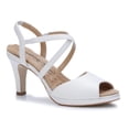 thumbnail image 2 of Walking Cradles Wc Porsha Women Platform Sandal In White Cashmere Leather, 2 of 7