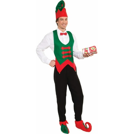 Mens Christmas Vests - Unisex Adults Mens Womens Christmas Elf Santa's Helper Vest