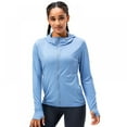 thumbnail image 5 of FNNMNNR Womens UPF 50+ UV Sun Protection Women‘s Clothing Zip Up Hoodie Long Sleeve Fishing Running Hiking Jacket Outdoor Performance, 5 of 8