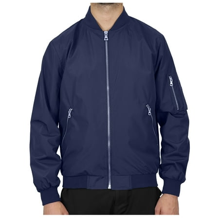 Men's Lightweight Full-Zip Windbreaker Jacket