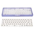 thumbnail image 1 of DIY Mechanical Keyboard Kit, 67 Keys Modular Mechanical Keyboard, Wired Switch Hot Swap RGB Backlit Support 5pin 3pin Switch Custom Gaming Keyboard, 1 of 8