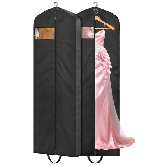 Bolsa para ropa MISSLO, vestido de novia impermeable, 72 cm, paquete de 2
