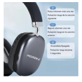 thumbnail image 3 of Auriculares Inalámbricos Diadema Con Micrófono 400mah Xtellar Negro, 3 of 3