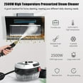 thumbnail image 6 of Steam Cleaner, Handheld High Temperature Pressurized Steamer for Cleaning, with 3Pcs Brush Heads for Kitchen, Furniture, Bathroom, Car, 6 of 9