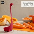 thumbnail image 3 of OTOTO Nessie Ladle Spoon - Purple Cooking Ladle for Serving Soup, Stew, Gravy & Chili - High Heat Resistant Loch Ness Stand Up Soup Ladle, 3 of 3