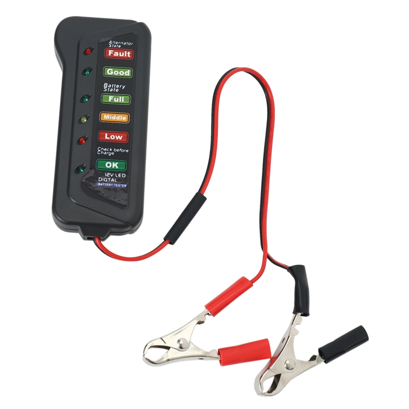 GGTHE 12V Car Battery and Alternator Tester Test Battery Condition