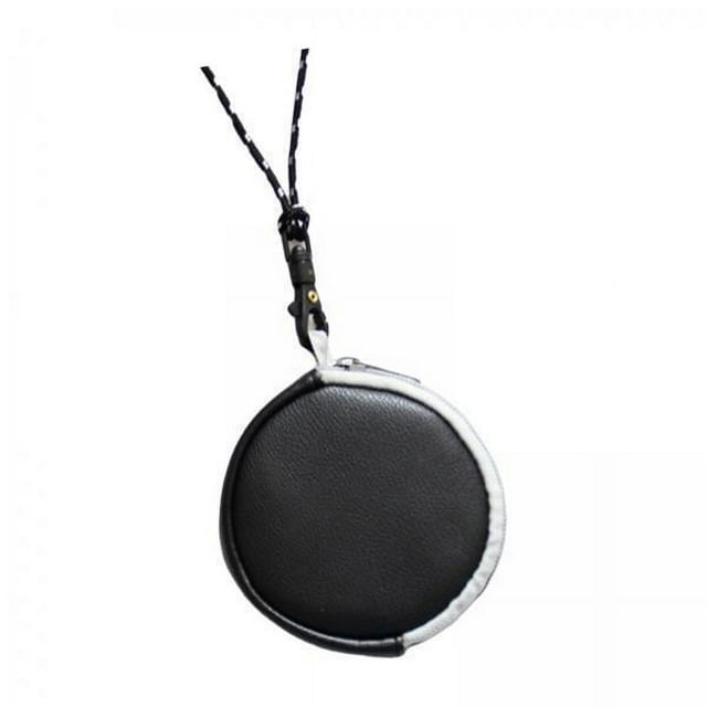 2x Bolso Colgante para Auriculares en El Pecho con Correa para El Cuello, Cartera, Mini Bolso de Hombro de Viaje de PU, Bolsa de Transporte para Auric 2 piezas