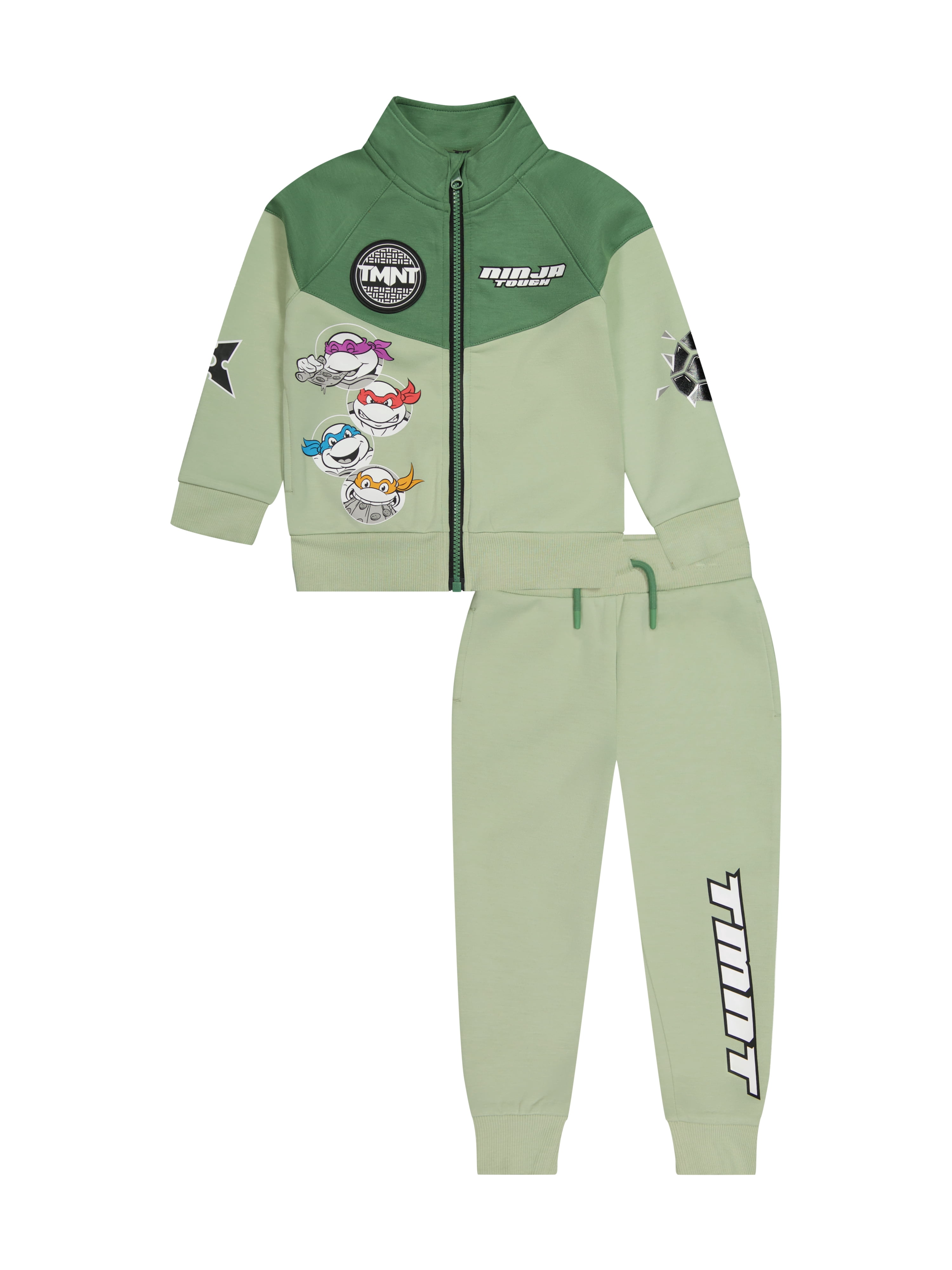 TMNT Toddler Boy 2pc Active Jacket and Pant Set, Sizes 12 Months - 5T