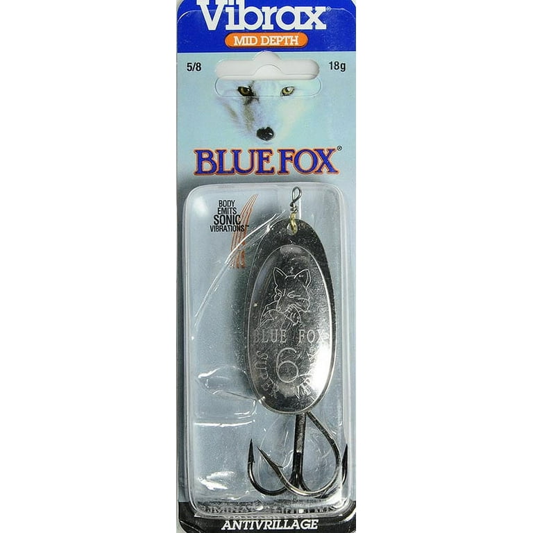 Blue Fox Classic Vibrax Spinners Size: 0; Color: Fire Tiger (506