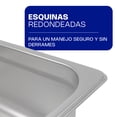 thumbnail image 4 of Inserto de acero inoxidable Rhino INAM-4 Tamaño Medio 32.5 x 26.5 cm Altura 4 pulgadas, 4 of 6